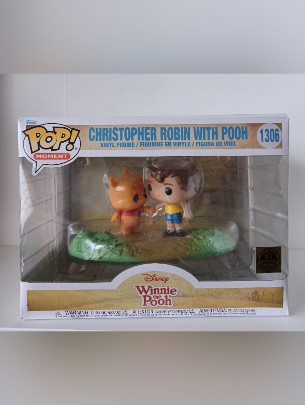 Disney Christopher Robin With Winnie The Pooh 1306 Vinyl Figure Funko Pop Moment